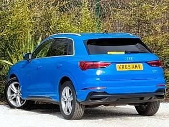 Usado Audi Q3 S-Line 150 CV (110 kW) 2019 Azul SUV