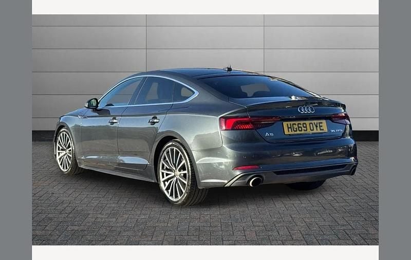 Used Audi A5 Sportback S-Line 150 HP (110 kW) 2020 Grey Hatchback