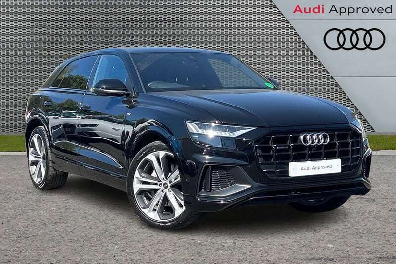 Black Used 2023 Audi Q8 Black Edition SUV | £46,991 (Good price) - Image 1/3
