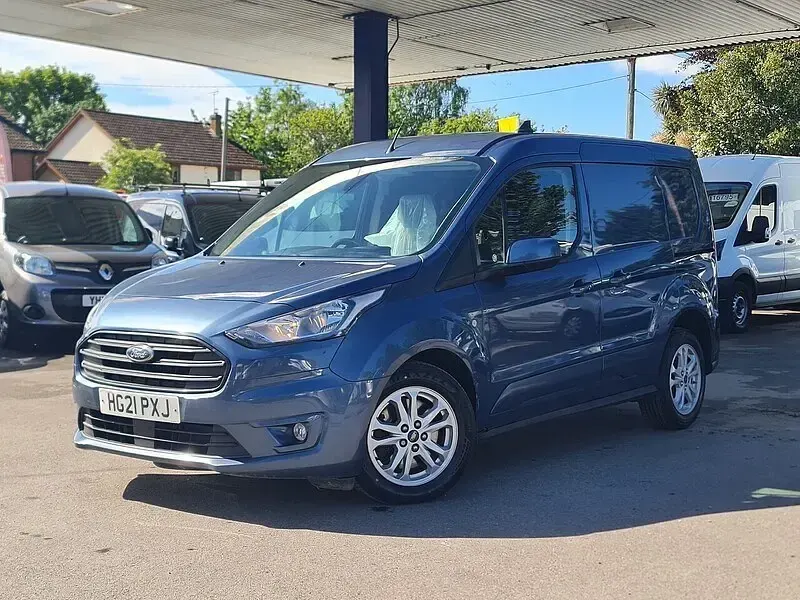 Second-hand Ford Transit Connect Limited 120 CP (88 kW) 2021 Albastru Monovolum