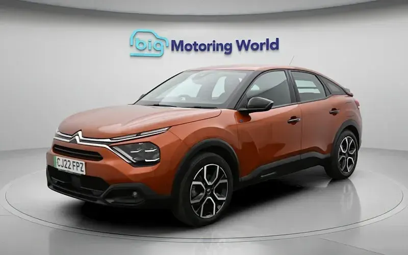 Used Citroën e-C4 100 kW (136 HP) 2021 Brown Hatchback