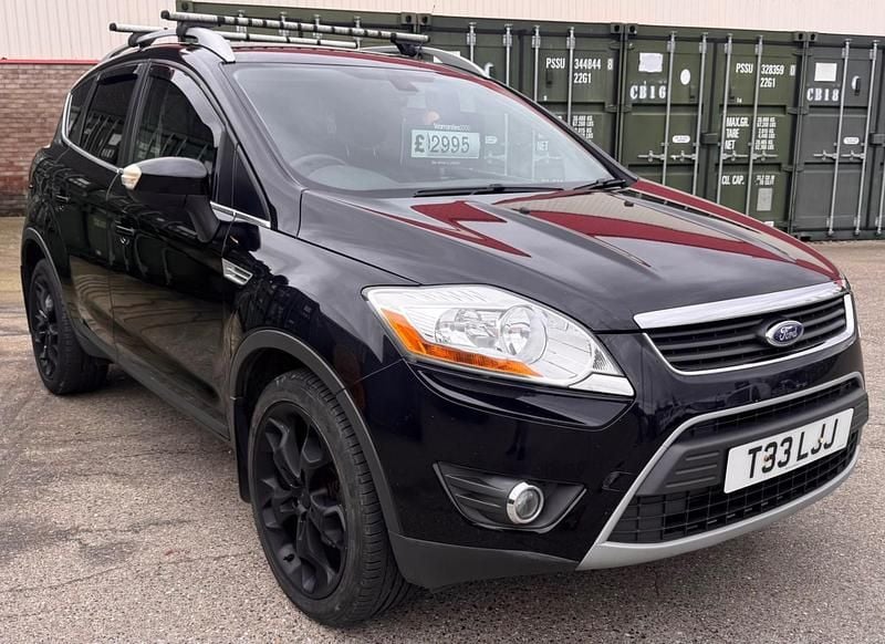 Used Ford Kuga Titanium 163 HP (119 kW) 2012 Black SUV