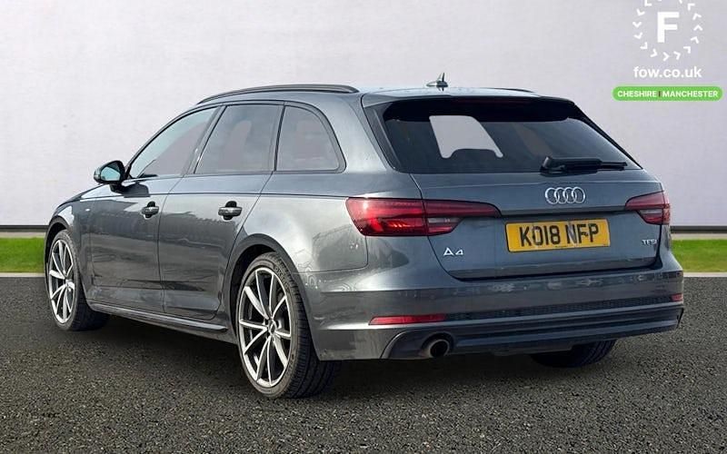 Used Audi A4 Black Edition 150 HP (110 kW) 2017 Grey Estate