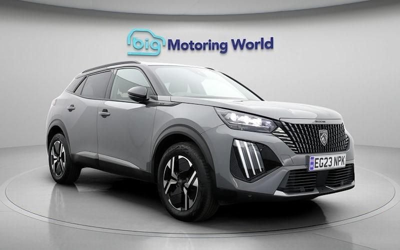 Grey Used 2023 Peugeot 2008 GT SUV | £18,200 (Fair price) - Image 1/4