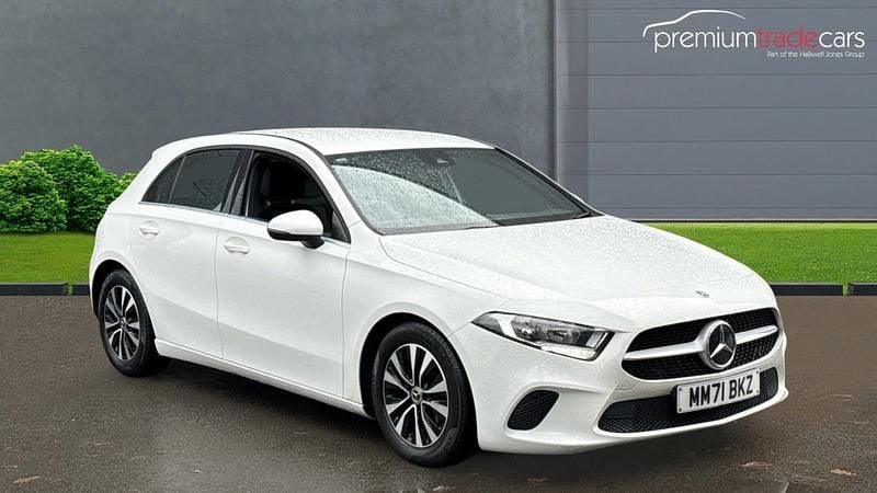 White Used 2021 Mercedes A180 SE Hatchback | £15,999 (Good price) - Image 1/4