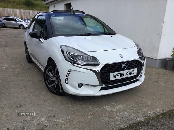 White Used 2016 DS Automobiles DS3 Cabriolet Prestige Cabriolet | £4,950 (Fair price) - Image 1/4