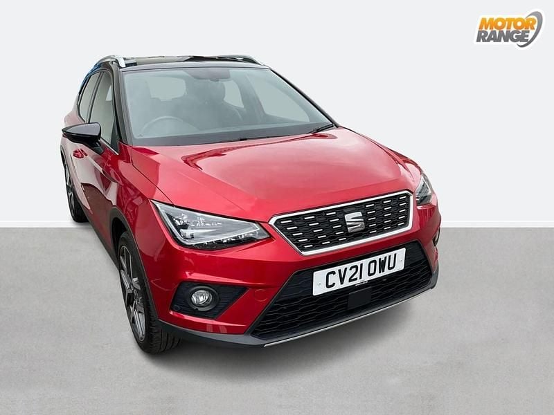 Red Used 2021 Seat Arona XCELLENCE Lux SUV | £12,895 (Fair price) - Image 1/4