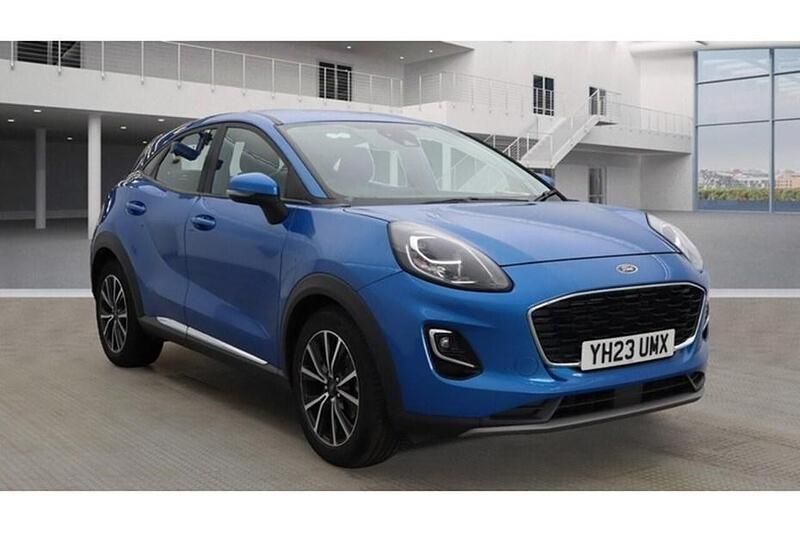 Desert island blue (exclusive paint) Used 2023 Ford Puma Titanium SUV | £14,295 (Super price) - Image 1/1