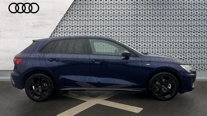 New Audi A3 e-tron Black Edition 204 HP (150 kW) 2025 Blue Hatchback