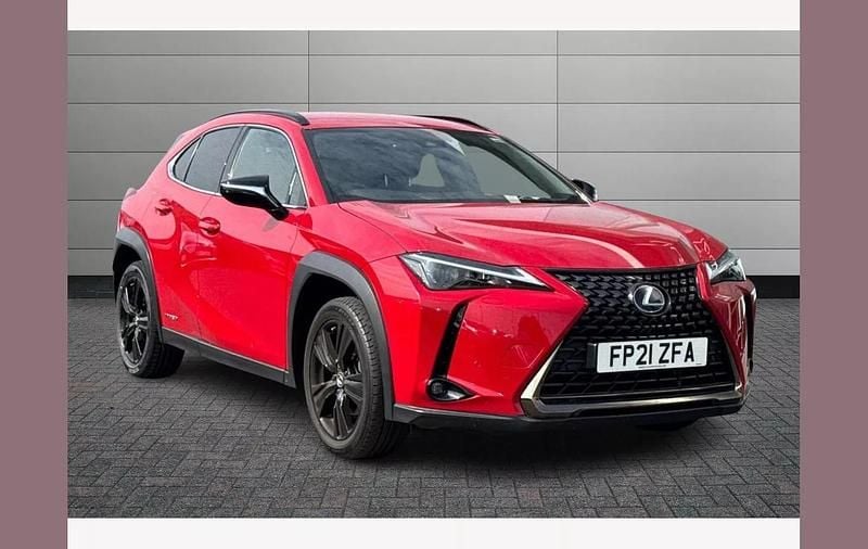Fuji red Used 2021 Lexus UX 250h Sport Line SUV | £20,150 (Fair price) - Image 1/3