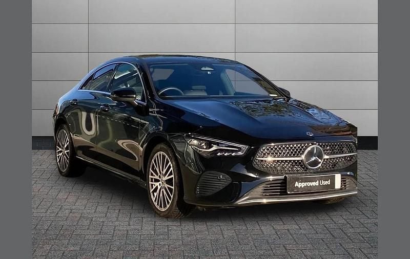 Black Used 2024 Mercedes CLA180 Executive Sedan | £25,150 (Good price) - Image 1/3
