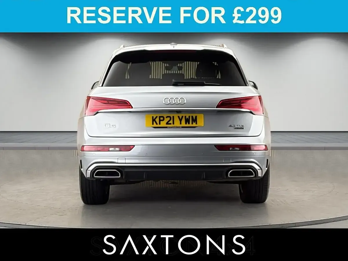 Used Audi Q5 S-Line 204 HP (150 kW) 2021 Floret silver SUV