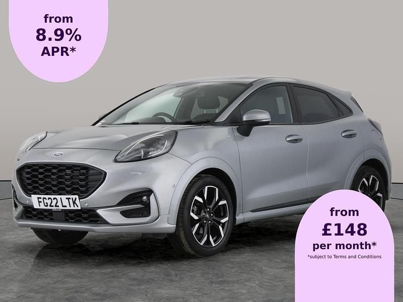 Silver Used 2022 Ford Puma Gen-E ST-Line X SUV | £12,001 (Fair price) - Image 1/1
