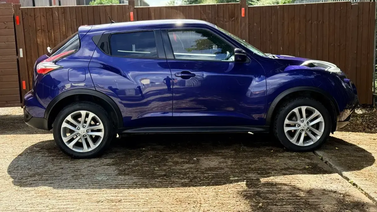 Used Nissan Juke Acenta Premium 110 HP (80 kW) 2014 Blue SUV