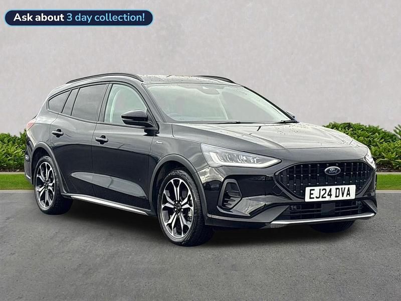 Black Used 2024 Ford Focus Active X Estate | £21,499 (Fair price) - Image 1/4