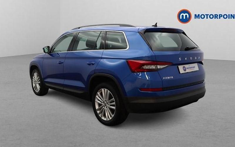 Used Skoda Kodiaq SE L 150 HP (110 kW) 2021 Blue SUV
