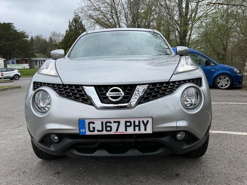 Used Nissan Juke Tekna 117 HP (86 kW) 2017 Silver SUV