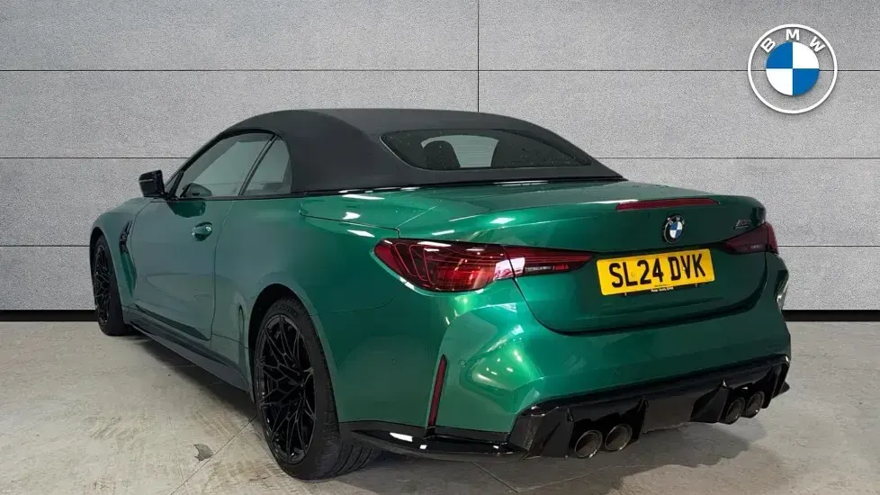 Usado BMW M4 Competition Edition 523 CV (384 kW) 2024 Verde Descapotable