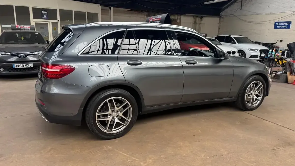 Used Mercedes GLC220 AMG line 170 HP (125 kW) 2016 Grey SUV