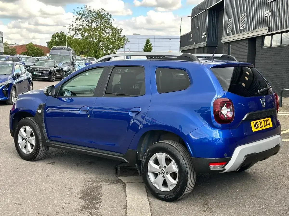 Second-hand Dacia Duster Comfort 115 CP (84 kW) 2021 Albastru SUV