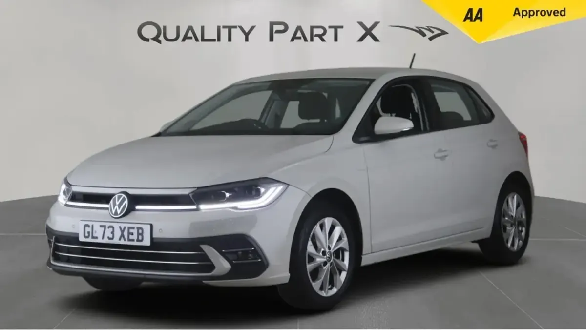 Usado VW Polo Style 2023 Gris Utilitario