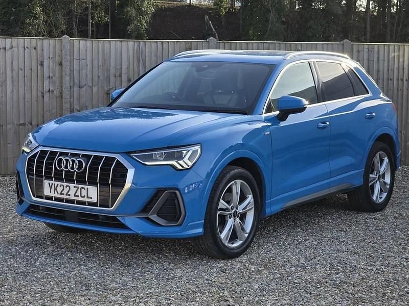 Used Audi Q3 S-Line 150 HP (110 kW) 2022 Blue SUV