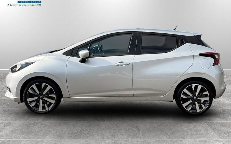 Begagnad Nissan Micra Tekna 92 HK (67 kW) 2022 Silver Halvkombi
