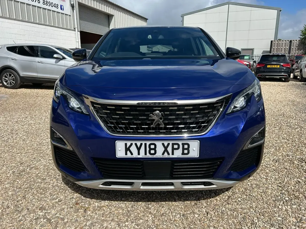 Used Peugeot 3008 GT-line 2018 Blue SUV