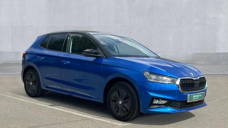 Blue Used 2024 Skoda Fabia Colour Edition Hatchback | £16,790 (A bit pricey) - Image 1/4
