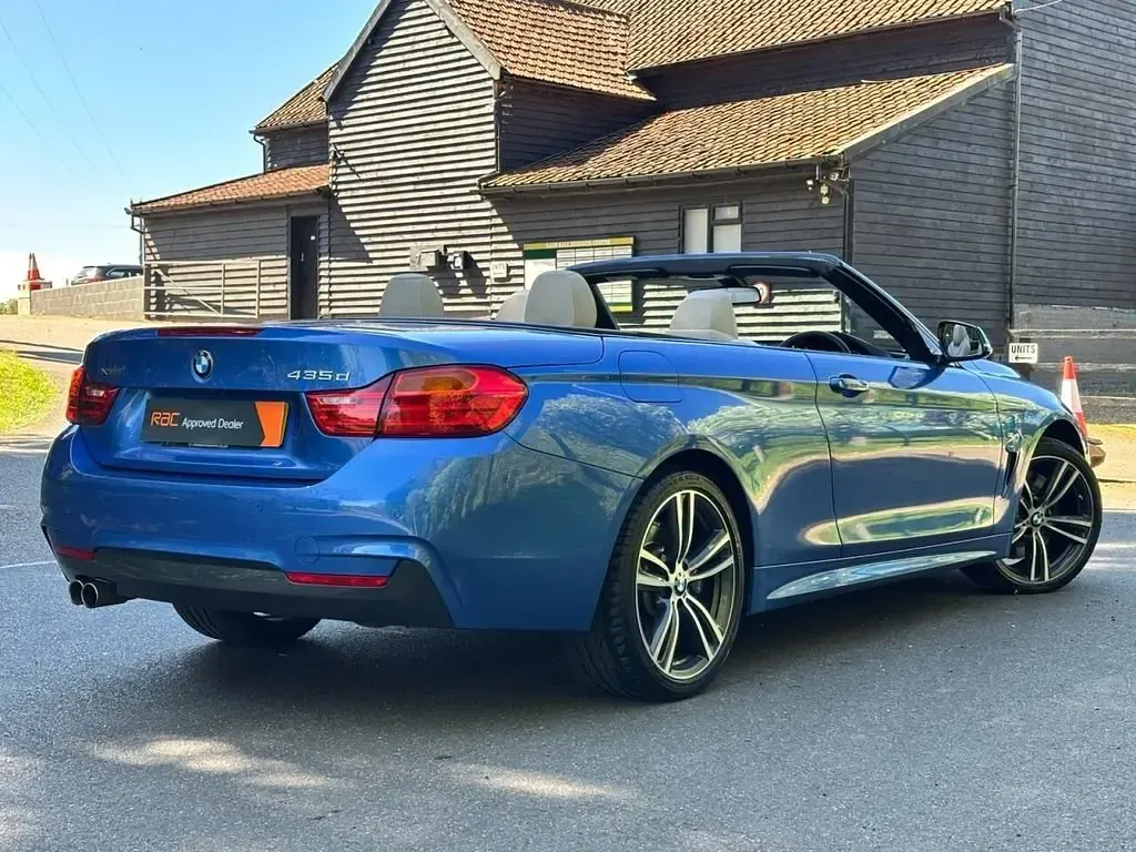 Usado BMW 435 M Sport 313 CV (230 kW) 2015 Azul Descapotable