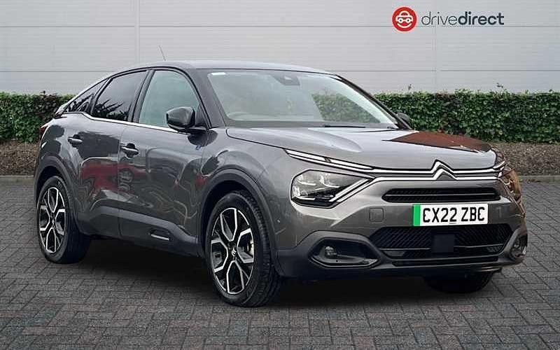 Grey Used 2022 Citroën e-C4 Shine Hatchback | £12,697 (Fair price) - Image 1/4
