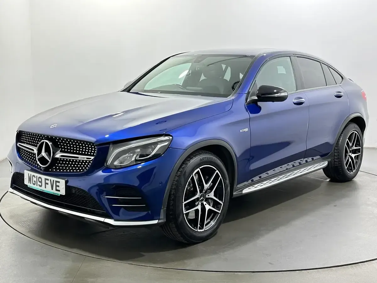 Used Mercedes GLC43 AMG Premium 367 HP (269 kW) 2019 Blue SUV
