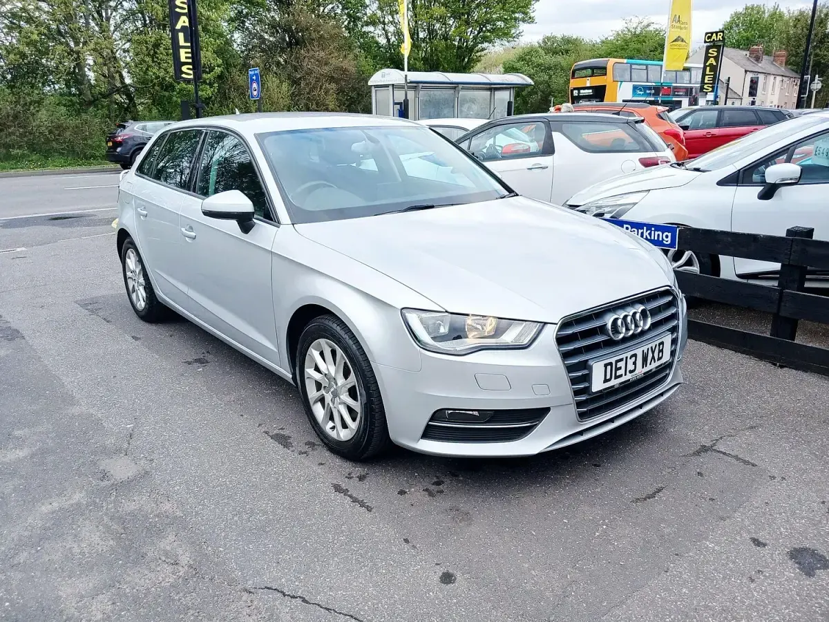 Used Audi A3 Sportback 2013 Silver Hatchback