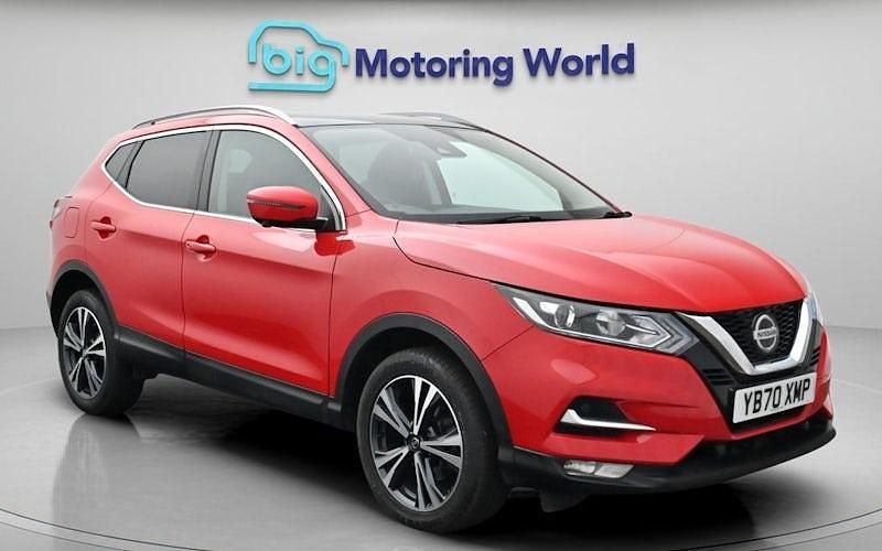 Used Nissan Qashqai N-Connecta 140 HP (102 kW) 2020 Red SUV