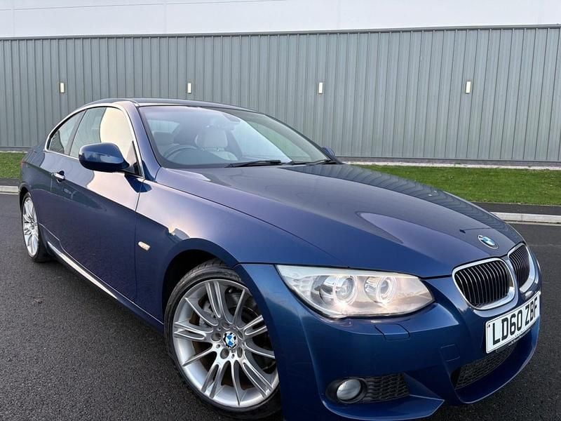 Blue Used 2010 BMW 325 M Sport Coupe | £7,490 (Fair price) - Image 1/4