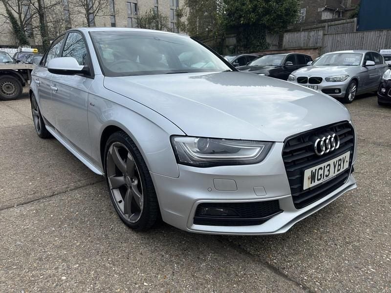 Used Audi A4 Black Edition 177 HP (130 kW) 2013 Silver Sedan