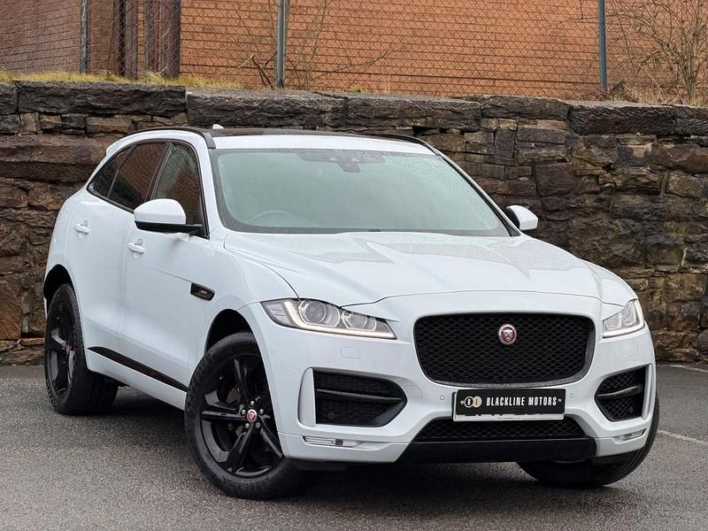 Used Jaguar F-Pace R-Sport 180 HP (132 kW) 2017 White SUV