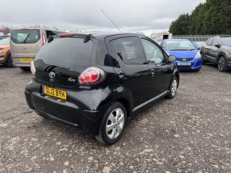 Used Toyota Aygo 2012 Black Hatchback