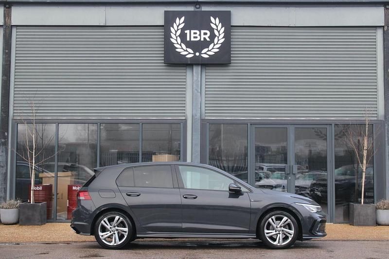 Used VW Golf VIII R-line 130 HP (95 kW) 2022 Grey Hatchback