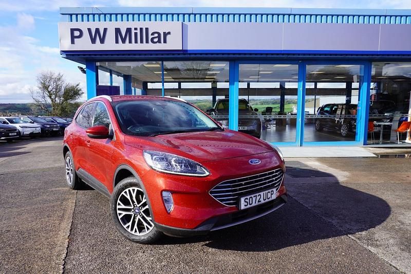 Lucid red Used 2022 Ford Kuga Titanium SUV | £16,490 (Super price) - Image 1/4