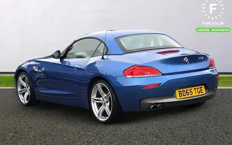 Used BMW Z4 Comfort Edition 184 HP (135 kW) 2015 Blue Cabriolet