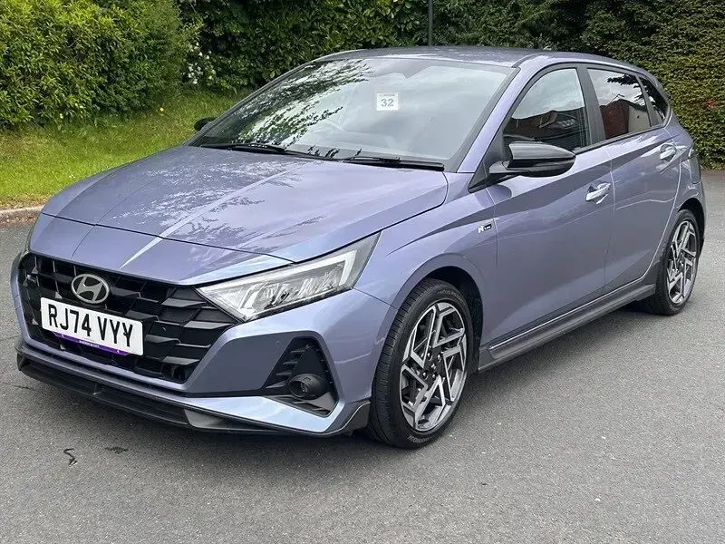 Used Hyundai i20 N Line 100 HP (73 kW) 2024 Blue Hatchback