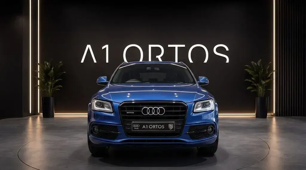 Used Audi Q5 S-line plus 190 HP (139 kW) 2016 Blue SUV