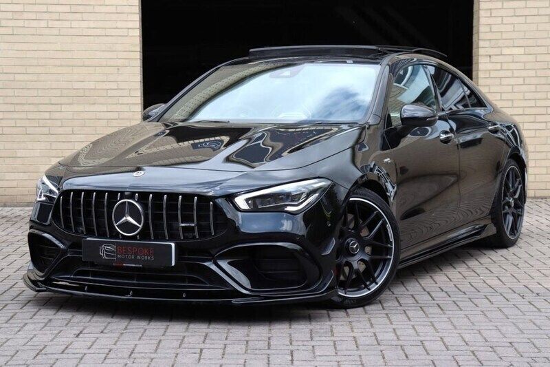 Black Used 2023 Mercedes CLA45 AMG AMG Coupe | £47,995 (Fair price) - Image 1/4