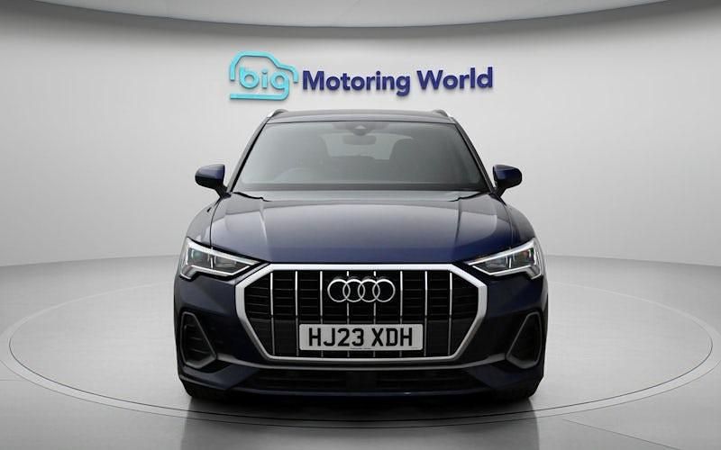 Used Audi Q3 S-Line 150 HP (110 kW) 2023 Blue SUV