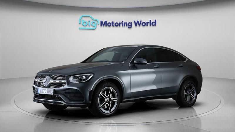 Used Mercedes GLC300 AMG line 2020 Grey Coupe