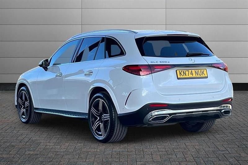 Used Mercedes GLC300 AMG Line Premium 269 HP (197 kW) 2024 Opalite white bright Estate