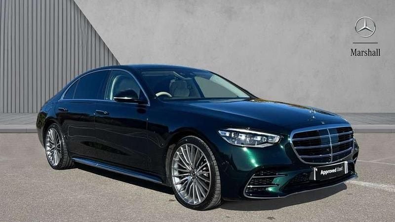 Green Used 2024 Mercedes S500L AMG line Sedan | £90,480 - Image 1/4