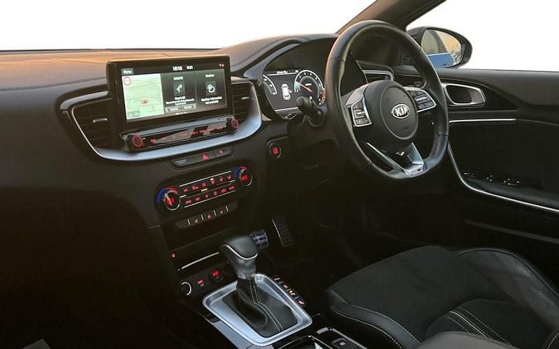 Used Kia Ceed GT-Line S 140 HP (102 kW) 2020 Blue Hatchback