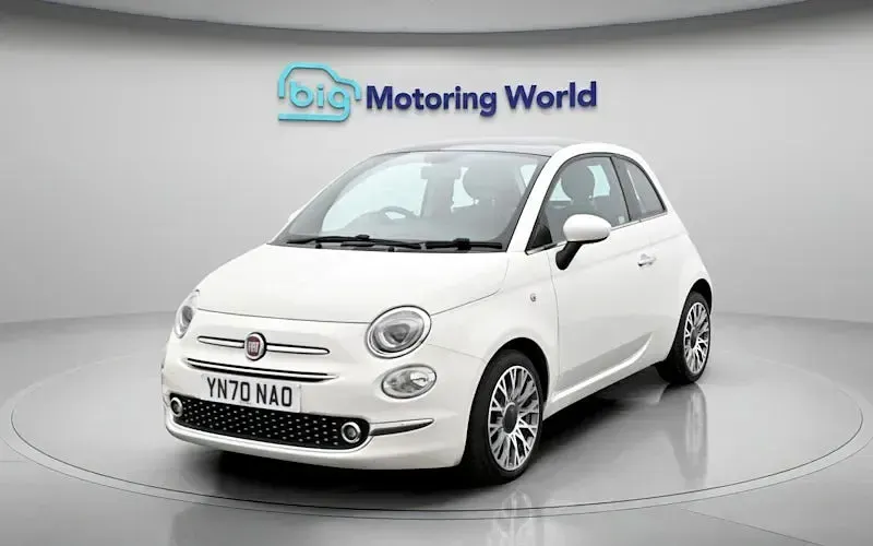 Used Fiat 500 Star 69 HP (50 kW) 2020 White Hatchback